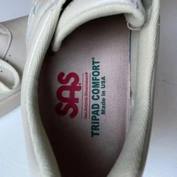 SAS Free Time Women’s Beige Bone Shoes Made in USA Size 7.5 (S) - Picture 6 of 10